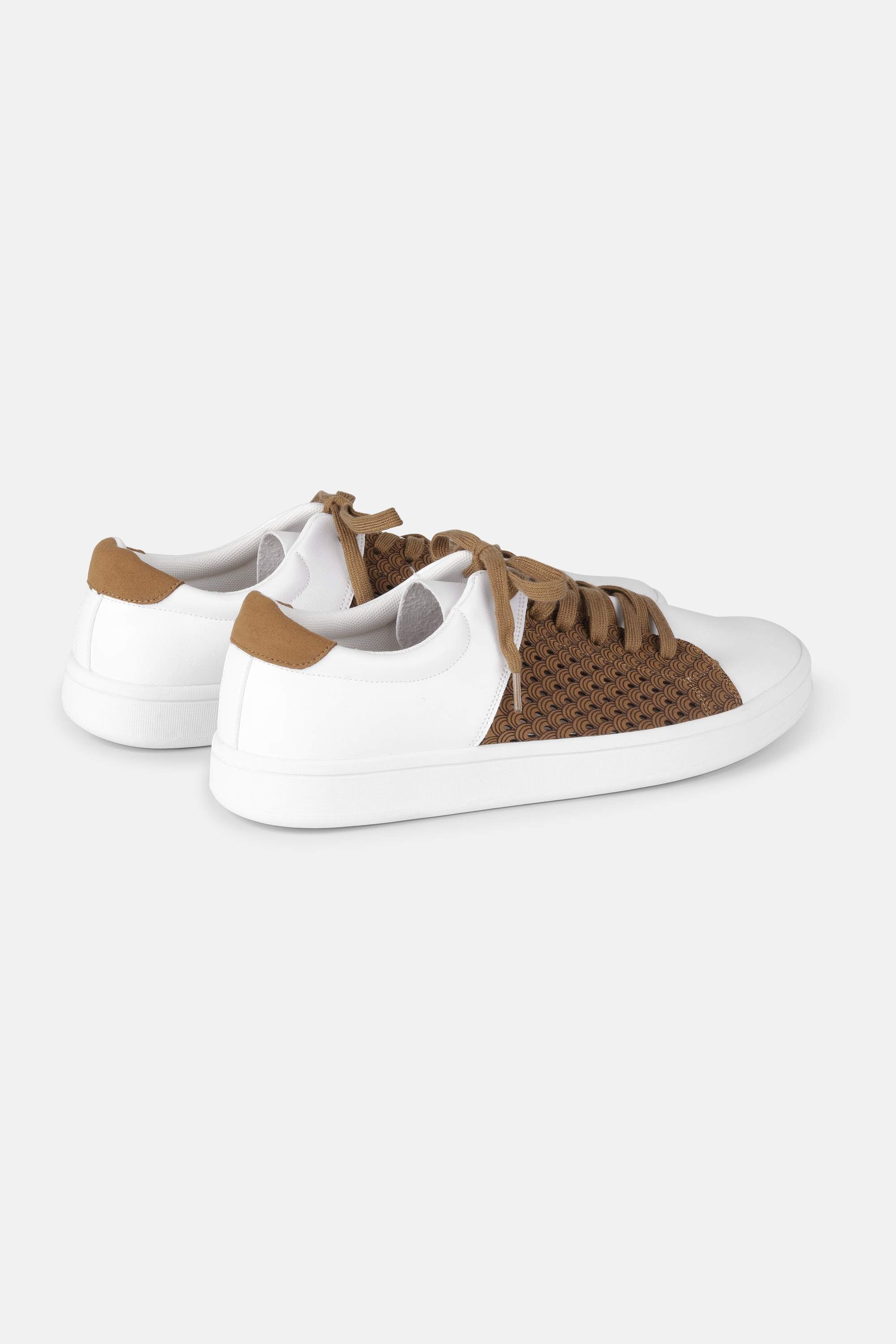 City Sneaker Herr - White Cashew
